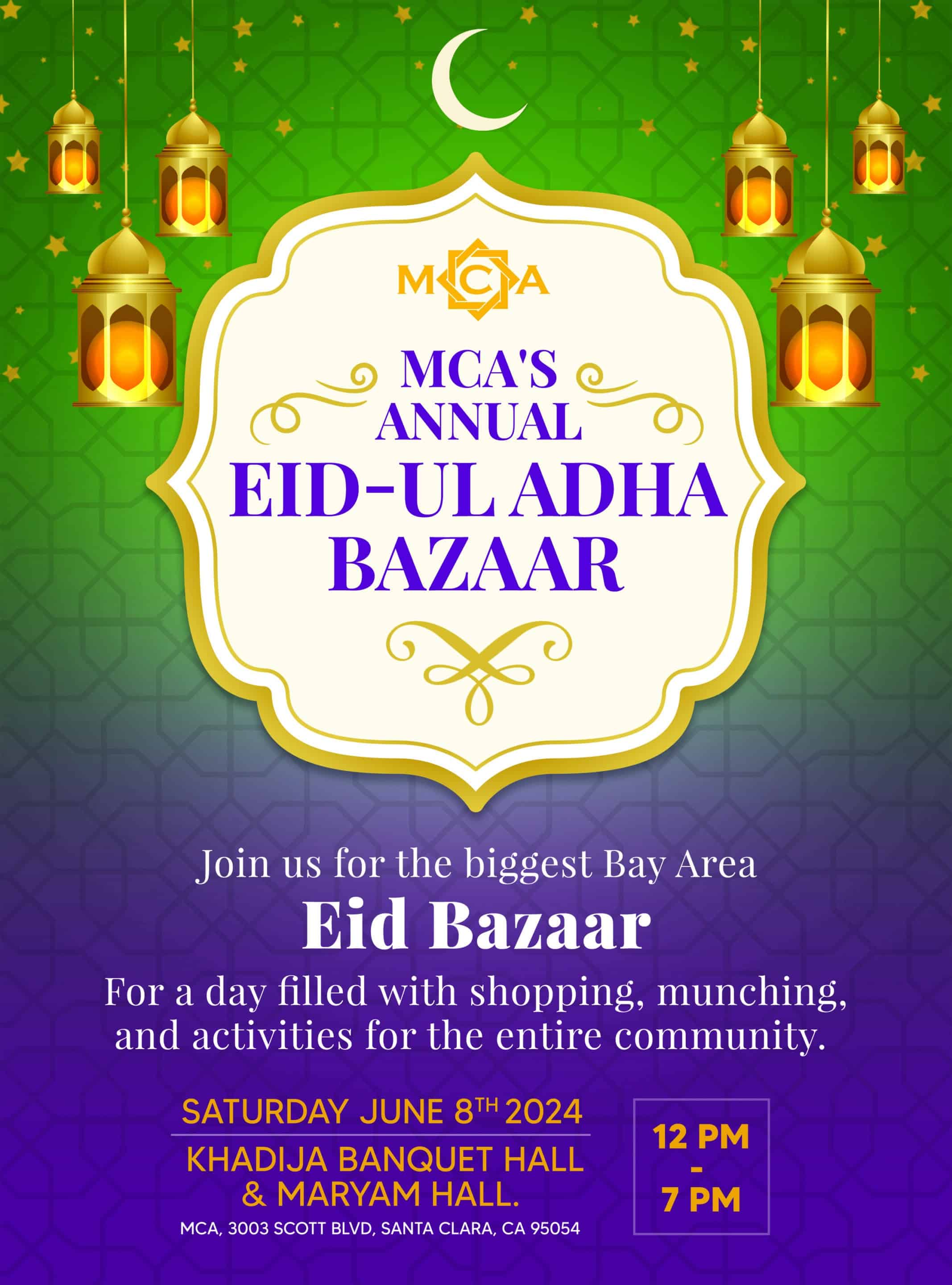 MCA’s Annual Eid-Ul Adha Bazaar