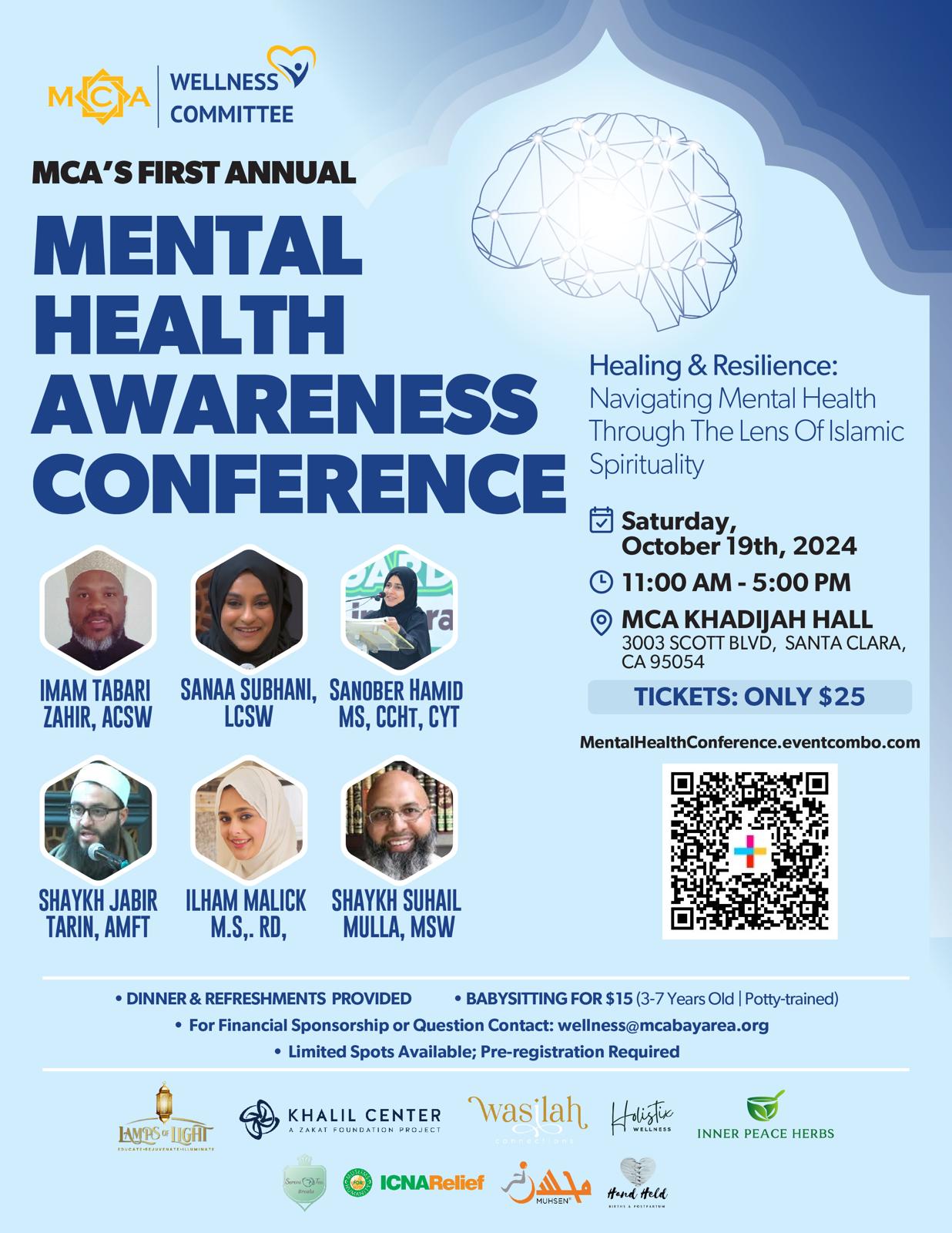 FIRST ANNUAL MENTAL HEALTH AWARENESS CONFERENCE