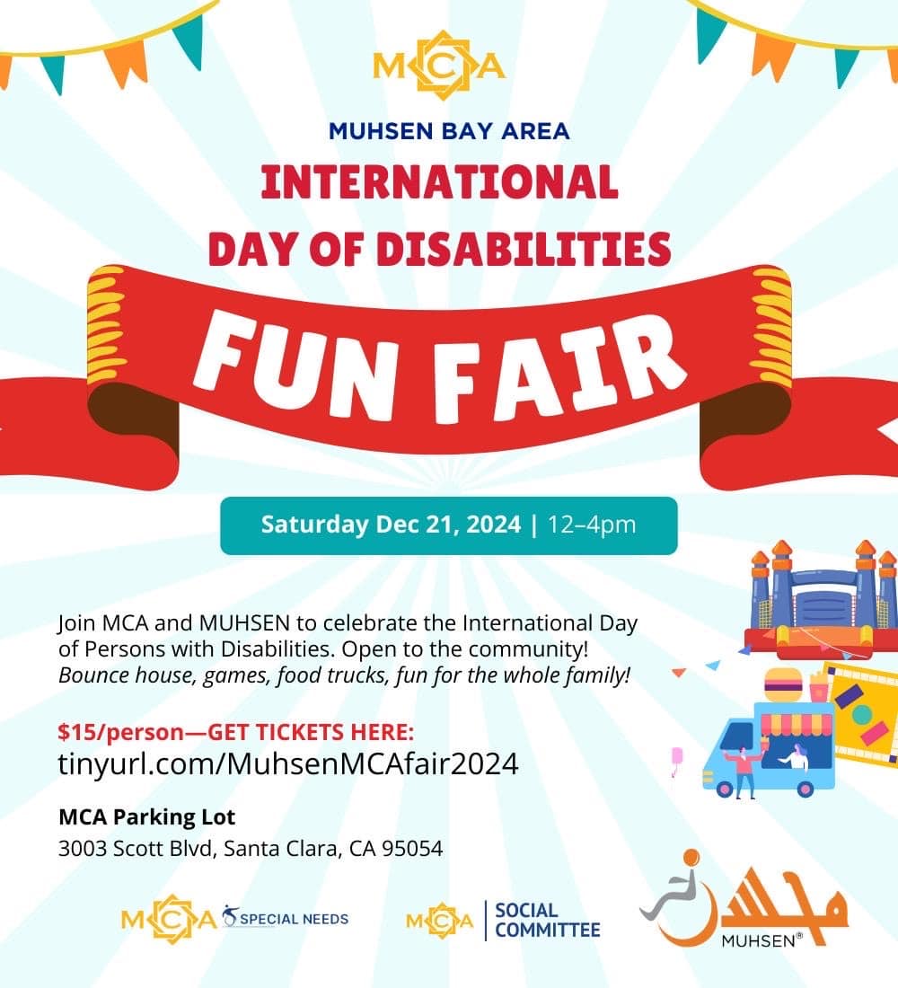 International Day of Disabilities Fun Fair!