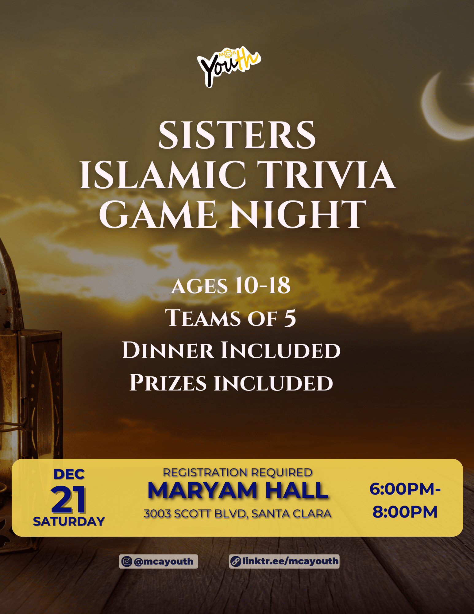 Sisters Islamic Trivia Game Night